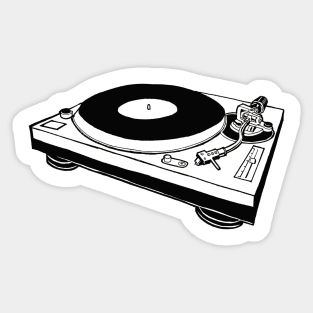 Turntable Sticker